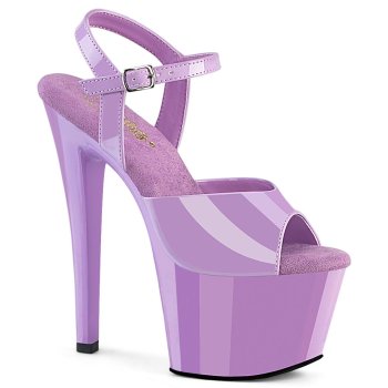 Chaussure pole dance lavande talon 18 cm Pleaser SKY309/LV/M