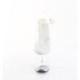Sandale pole dance transparente à plateforme plexi et talon 20 cm FLAM808PREM/CTPU/C