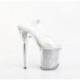 Chaussure pole dance talon 20 cm Pleaser FLAM808PREM-RSI/C/RS