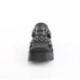 Mules Gothiques Plateforme avec Talons Chunk | WRATH-08 Demonia Cult