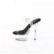 Sandale pole dance transparente talon 15 cm Pleaser KISS208/C-B/C