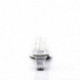 Escarpin transparent petit talon carré 5 cm pas cher