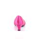 Escarpin ouvert satin fuchsia – Petit talon 5 cm – Taille 41 – Déstockage