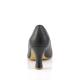 Escarpins noirs rétro talon bobine 7.5cm Pin Up Couture - Promo