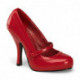 Escarpins Mary Jane Rouge Vintage - Déstockage Pin-Up - PROMO