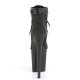 Chaussure pole dance noire talon 20 cm Pleaser FLAM800TL-02/BNB/M