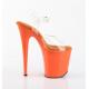 Chaussure pole dance talon 20 cm Pleaser FLAM808/C/OG