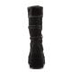Chaussure Gothique Demonia Bear Fourrure - Bottes Plateforme Hiver