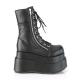 Chaussures Gothiques Demonia Bear Combat - Bottes Plateforme Punk