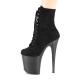 Bottine pole dance noire talon 20 cm FLAM1020FST/BFS/B