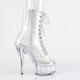 bottine pole dance peep toe transparente talon 15 cm DEL1021C/C/M