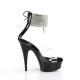 Sandale Pole Exotic DELIGHT-624RS - Plateforme Brillante avec Bracelet cheville Strass