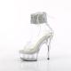 Sandale Pole Exotic Transparente & Strass | talon 15 cm | DEL624RS-02