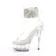Chaussure Pole Exotic DELIGHT-624RS | Plateforme Transparente & Strass