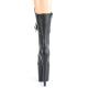 Chaussure pole dance noire talon 20 cm Pleaser FLAM1050WR/BPU/M