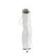 bottine pole dance peep toe blanche talon 15 cm Pleaser DEL1021/W/M