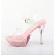 Sandale Plateforme Rose Glamour COCKTAIL-508 - Collection Soirée