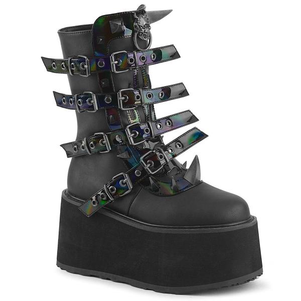 Chaussures Gothiques Femme Demonia Cult [Modèle] - Bottes compensée diable & Griffes