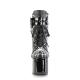 Bottines Toiles Araignée Boucle Cercueil Goth Demonia Cult Torment-51 Femme -