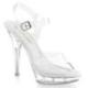 Sandale Plateforme Transparente Talon Aiguille 13cm - Modèle LIP-108