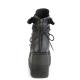 Chaussures Plateforme Gothique Demonia Cult Shaker-60 - Bottines Wedge Industrial