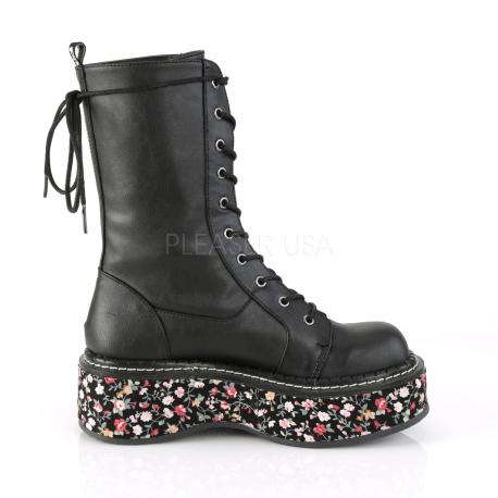 Bottes plateforme Demonia Cult Emily-350 : Le Goth Romantique