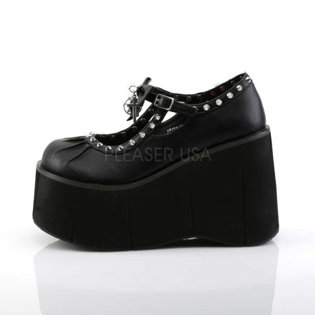 Mary Janes Plateforme Demonia Kera-14 : La Lolita Rebelle