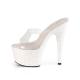Chaussure pole exotic opale pailletée talon 18 cm Pleaser ADO701LG/C/OPG