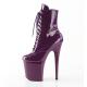 Chaussure pole dance violette talon 20 cm Pleaser FLAM1020/PP/M