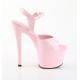 Chaussure pole dance rose talon 18 cm Pleaser SKY309/BP/M