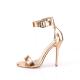 Sandale rose gold talon sexy 13 cm – Grande taille 47