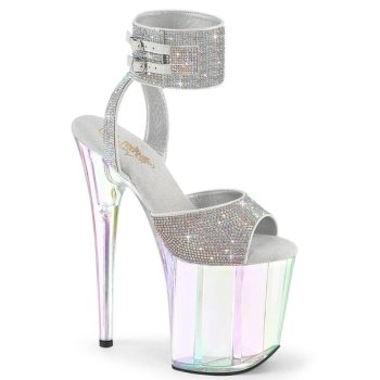 Chaussure pole exotic strass 20cm - FLAM891HTRS/SRS/HG - CLePied