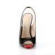 Escarpin SEXY-08 Noir Brillant DISCOUNT TAILLE 36