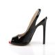 Escarpin SEXY-08 Noir Brillant DISCOUNT TAILLE 36
