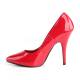 Escarpin rouge vernis à talon sexy de 12 cm - DISCOUNT petit prix grande taille 45