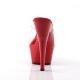 MULE POLE DANCE À PLATEFORME ROUGE ET LANIÈRE TRANSPARENTE | Discount taille 34 1/2