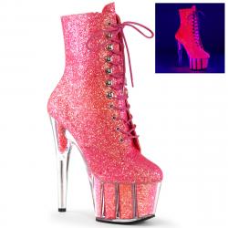 Bottines Pole Exotic Rose Pailletées |show & gogo dancing | Ado1020G
