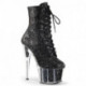 Bottine courteADORE-1020G Noir Paillettes