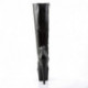 Botte noire haut talon 18 cm