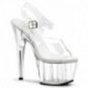 Sandale Pole Dance transparente ADORE-708 | Du 35 au 42