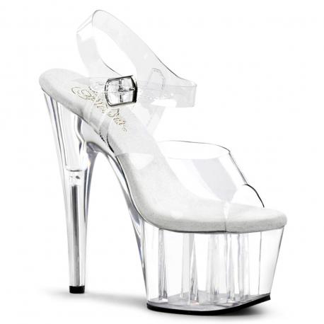 Sandale Pole Dance transparente ADORE-708 | Du 35 au 42