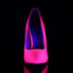 Escarpin rose fluo talon aiguille 12 cm