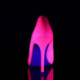 Escarpin rose fluo talon aiguille 12 cm