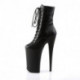 Bottines Plateformes Extrêmes BEYOND-1020 | Talon 25 cm Noir Mat