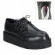 Creepers en cuir noir by DemoniaCult