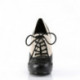 Chaussure vintage haut talon à lacets