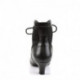 Bottine dentelle noire talon 5 cm