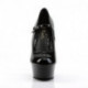 Escarpin noir talon de 15 cm à plateforme | Chaussure Pole dance