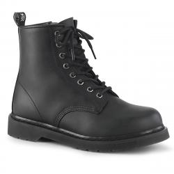 Bottine gothique Demonia vegan noire à lacets DISCOUNT petit prix TAILLE 46