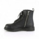 Bottine gothique Demonia vegan noire à lacets DISCOUNT petit prix TAILLE 46